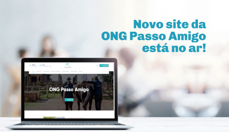 Novo site da ONG Passo Amigo está no ar!